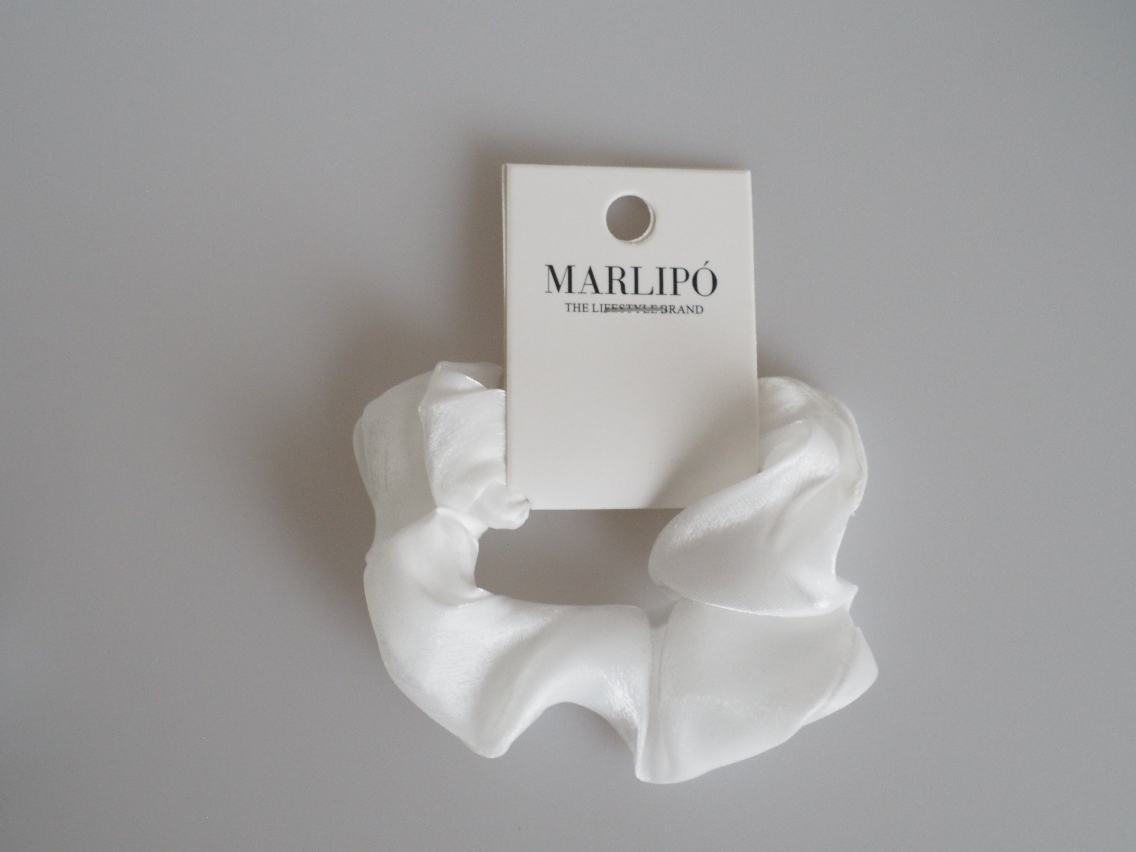 Tüll Scrunchie - Ivory