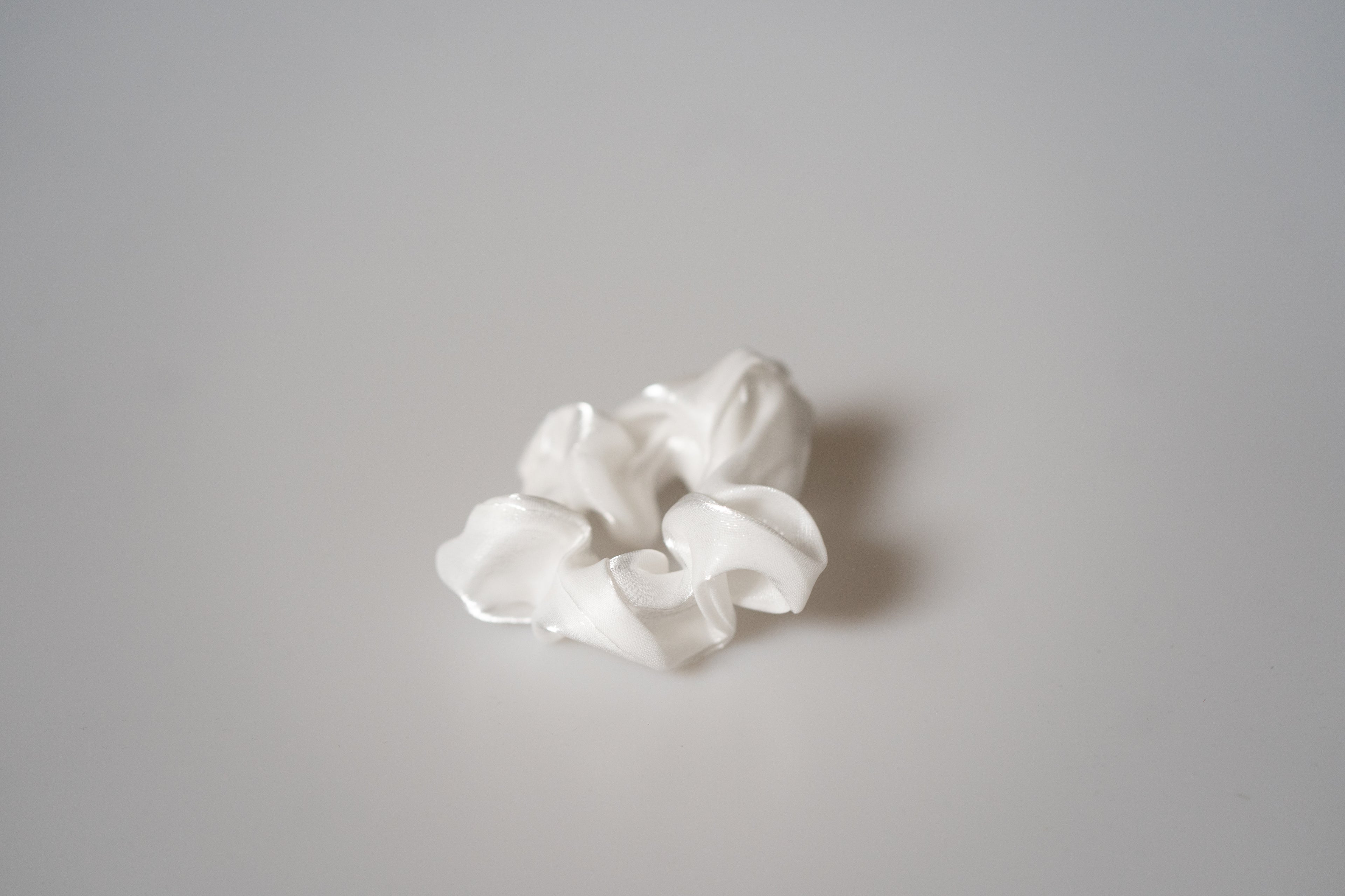 Tüll Scrunchie - Ivory