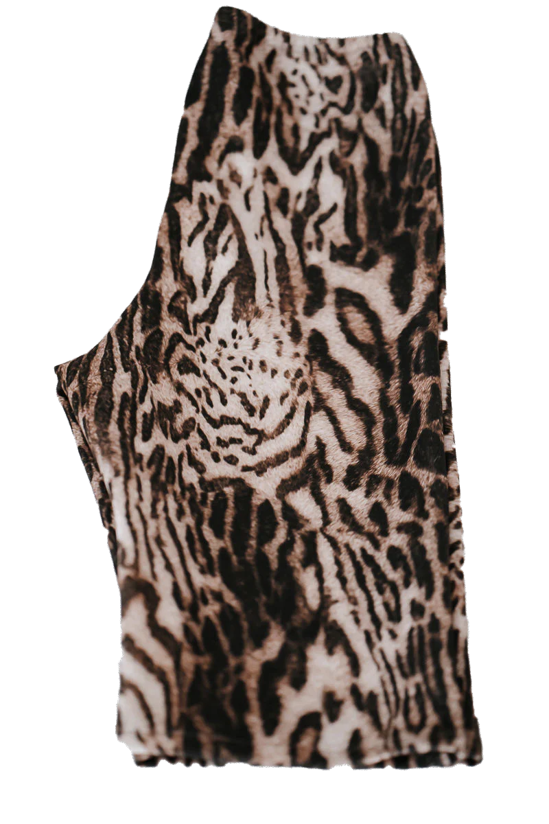 Biker Shorts - Leopard