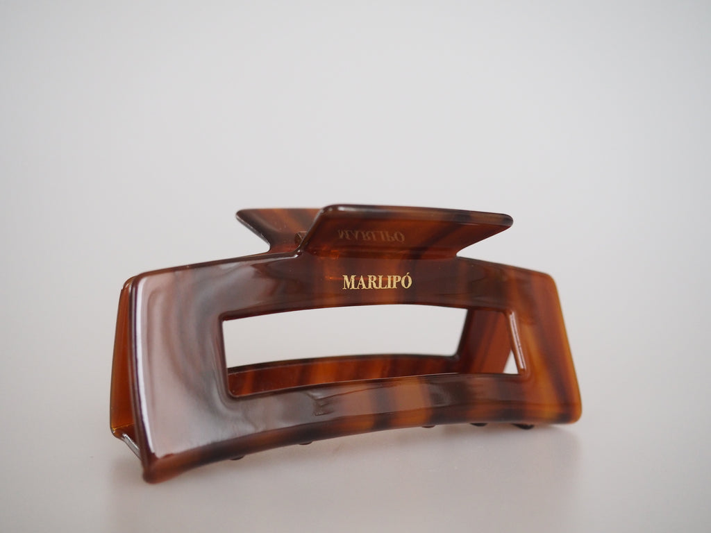 Alamea Große Haarklammer - Espresso