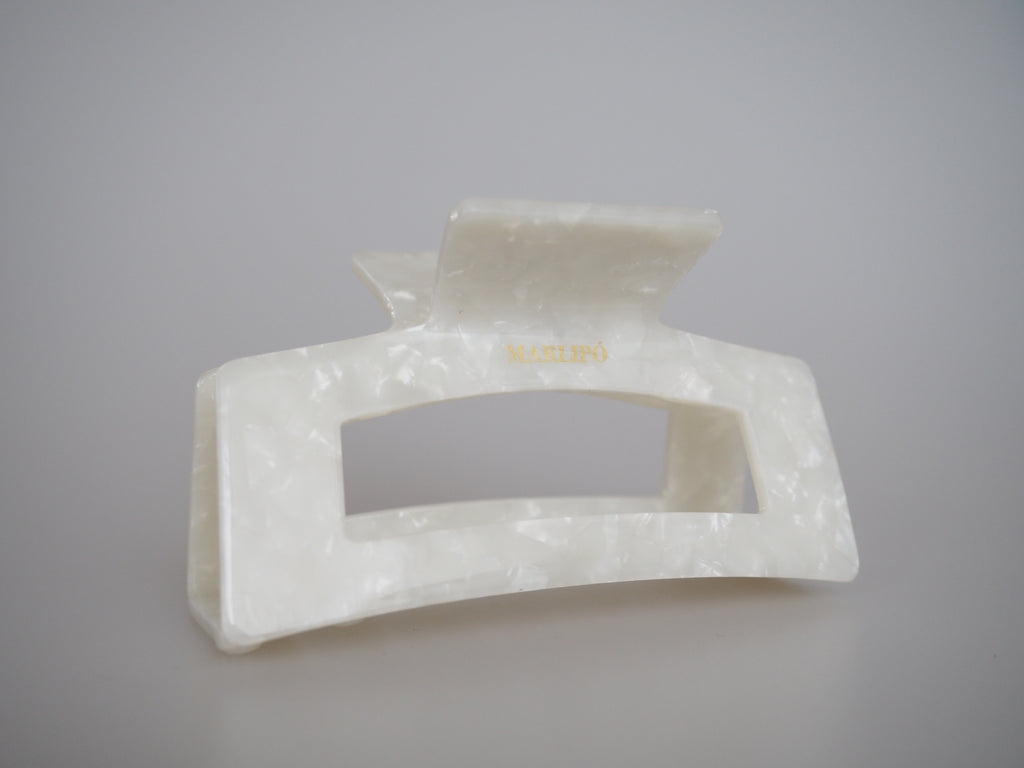 Alamea Große Haarklammer - Pearl