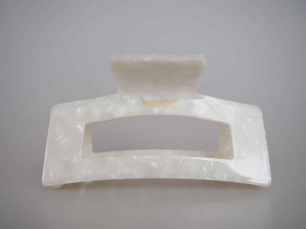 Alamea Große Haarklammer - Pearl