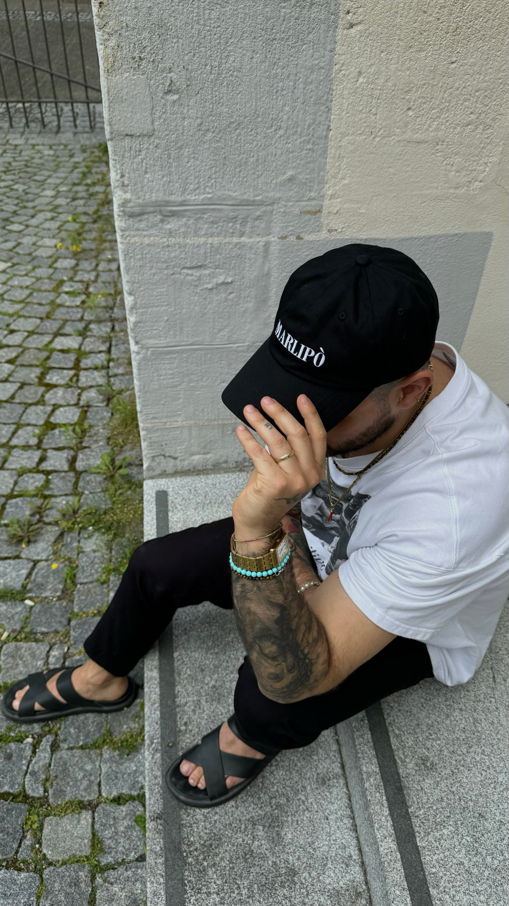 Logo Cap Marlipó - Black