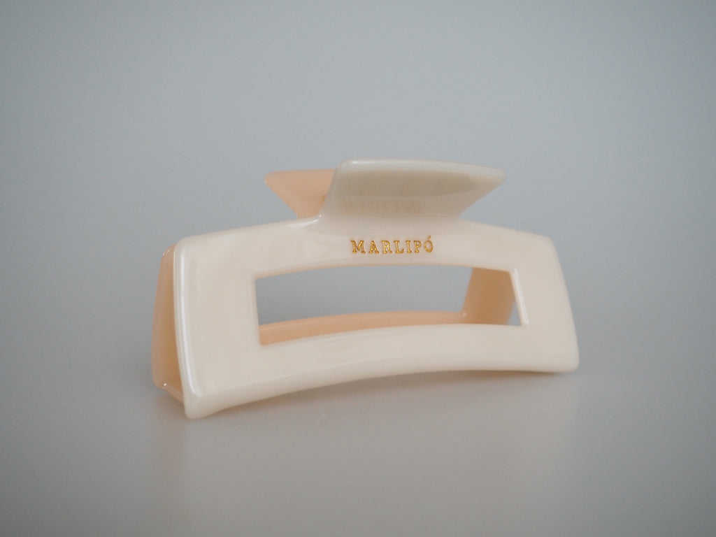 Alamea Große Haarklammer - Bi Color Peach