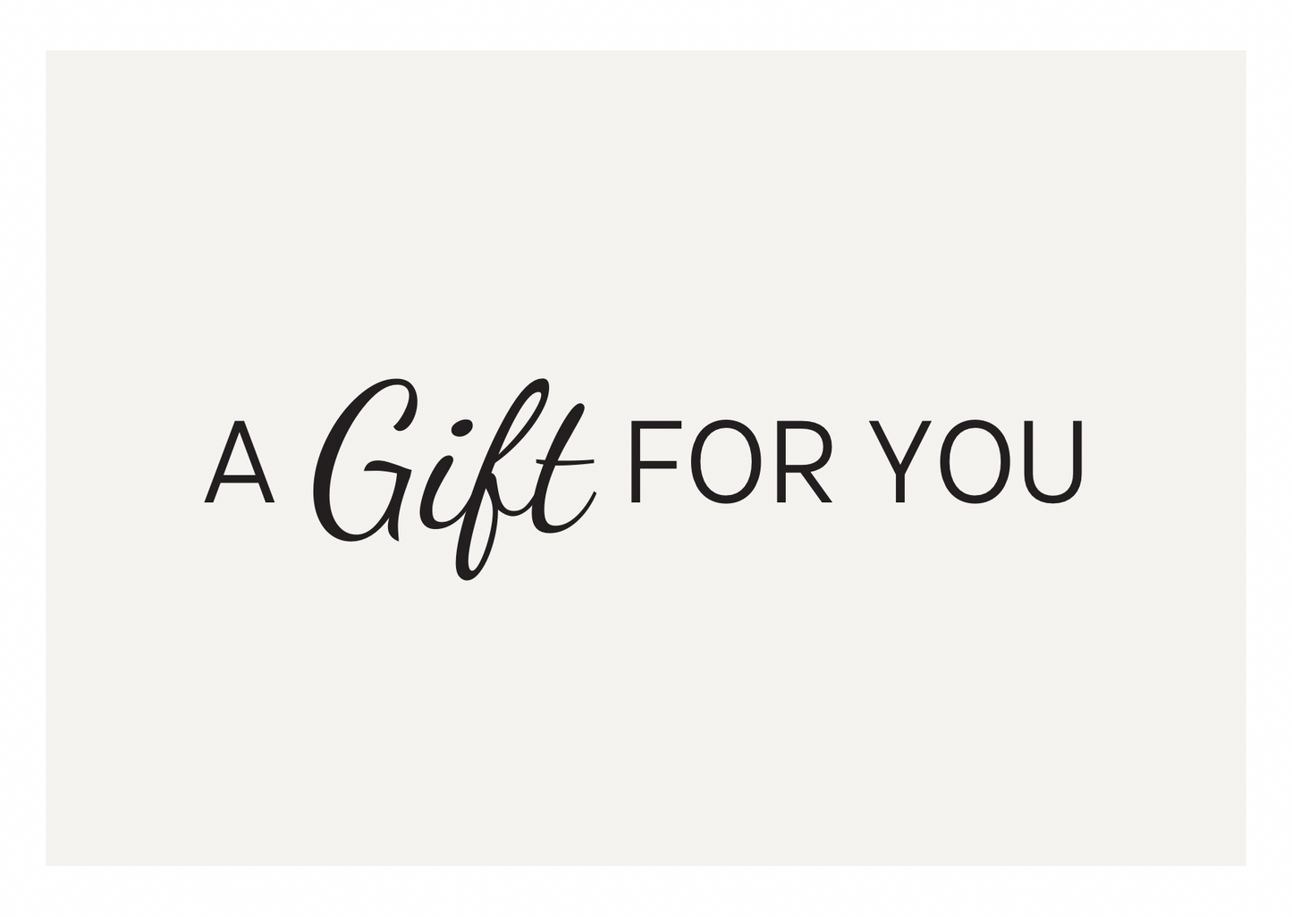 GIFT CARD