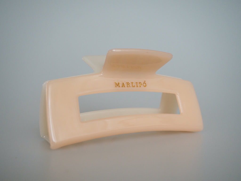 Alamea Große Haarklammer - Bi Color Peach