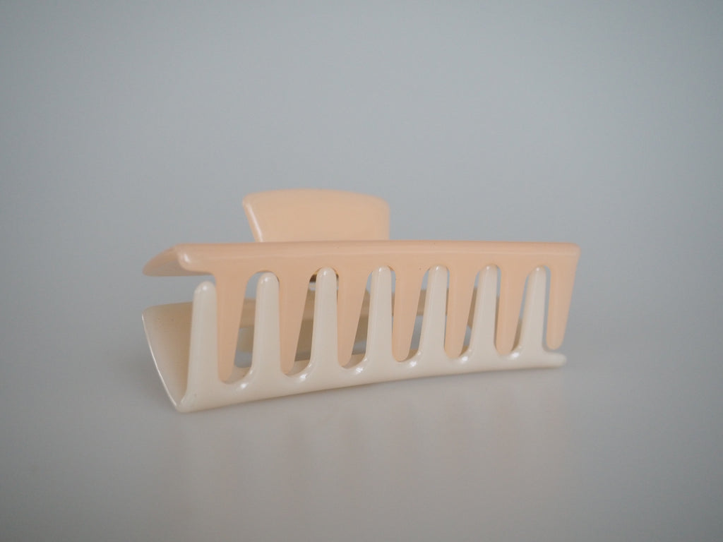 Alamea Große Haarklammer - Bi Color Peach