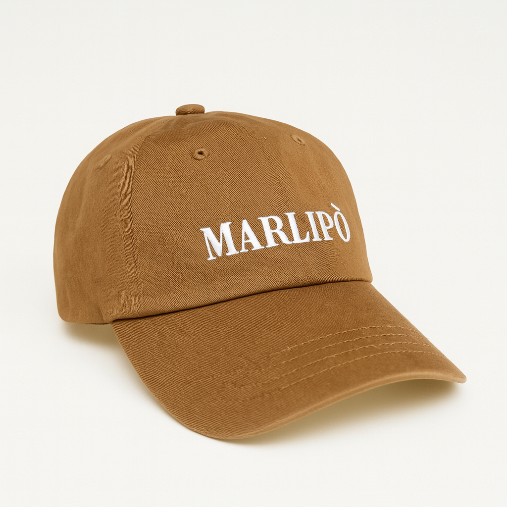 Logo Cap Marlipó - Brown