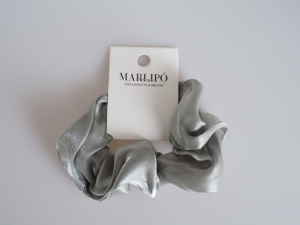 Tüll Scrunchie - Olive