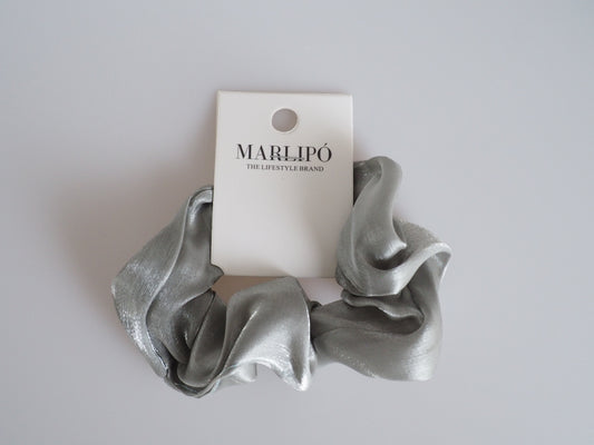 Tüll Scrunchie - Olive
