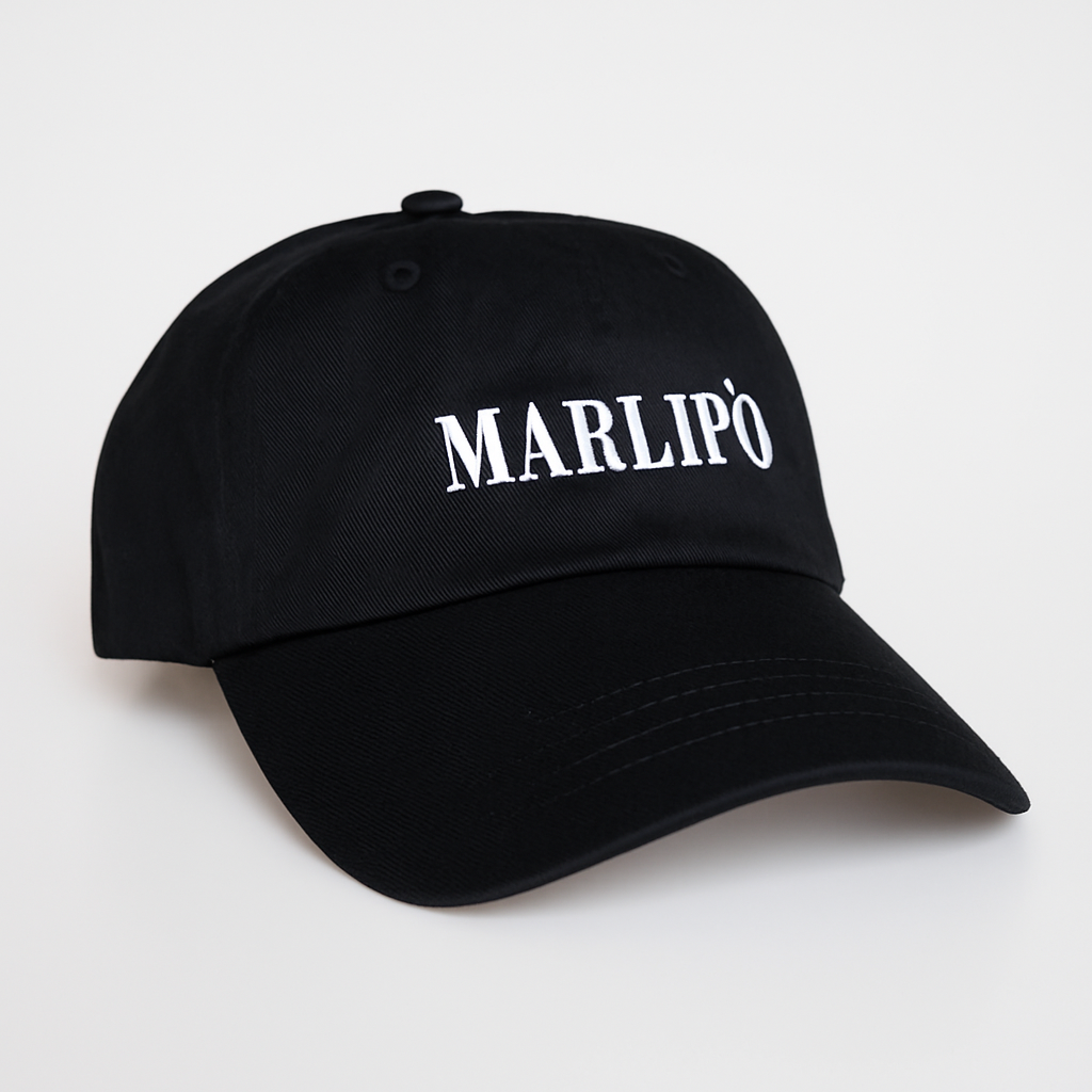 Logo Cap Marlipó - Black