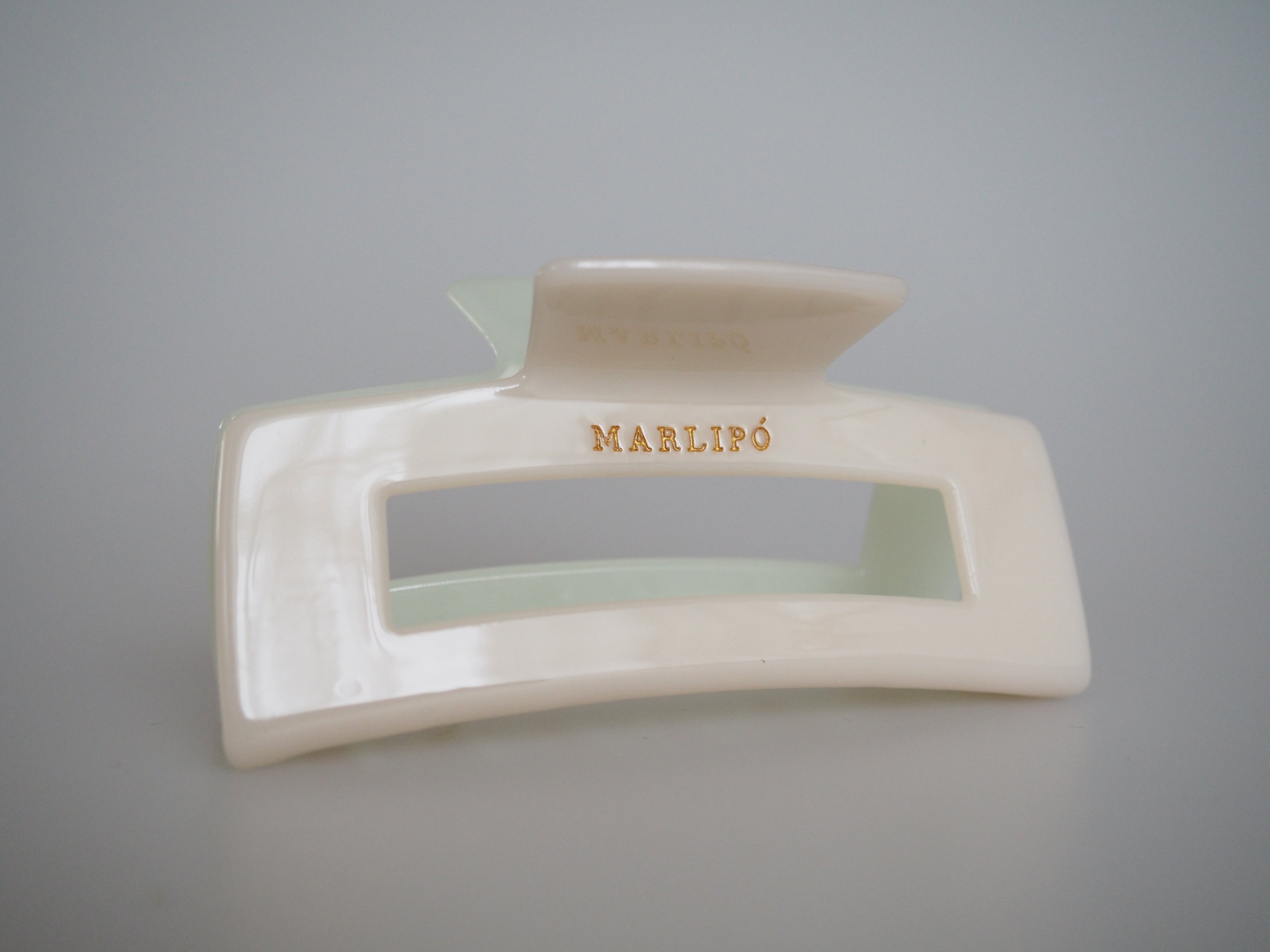 Alamea Große Haarklammer - Bi Color Mint