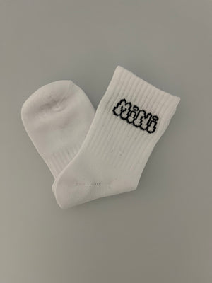 Crew Socks - Mini Black