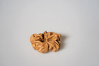 Vegan Leather Scrunchie - Toffe