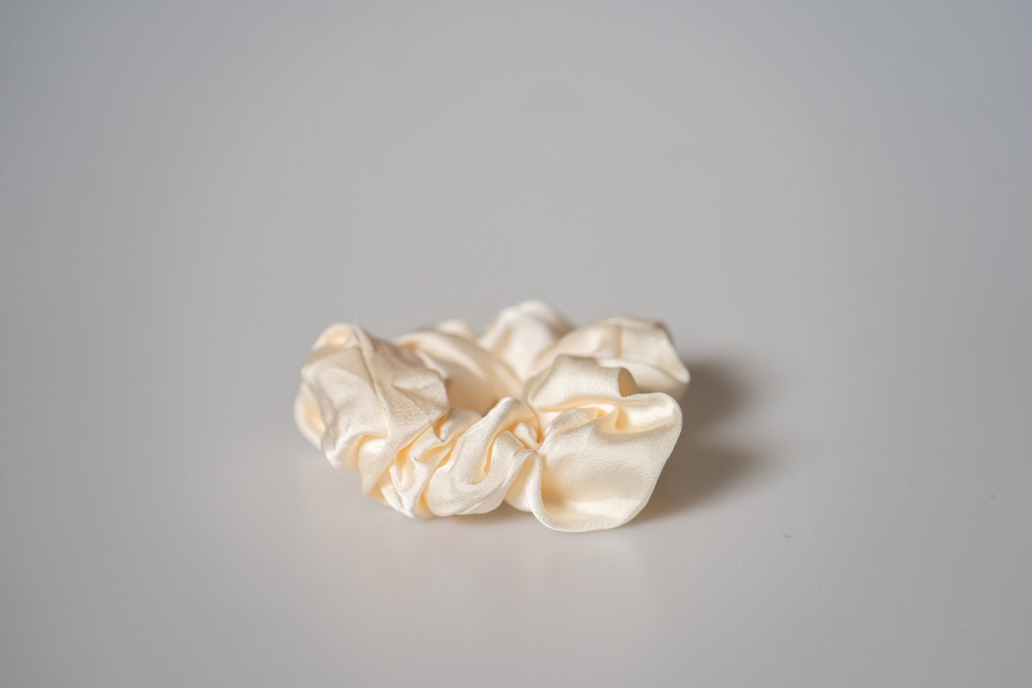 Big Scrunchie - Haargummi aus Seide "Vanilla"