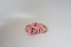 Vegan Leather Scrunchie - Soft Rose