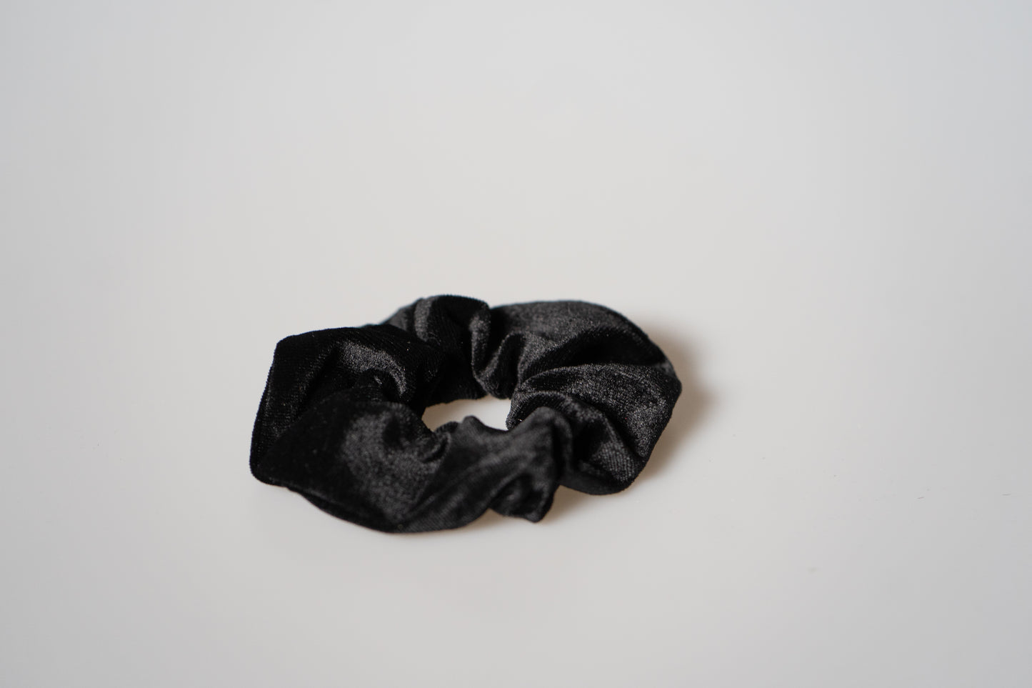 Samt Scrunchie - Black