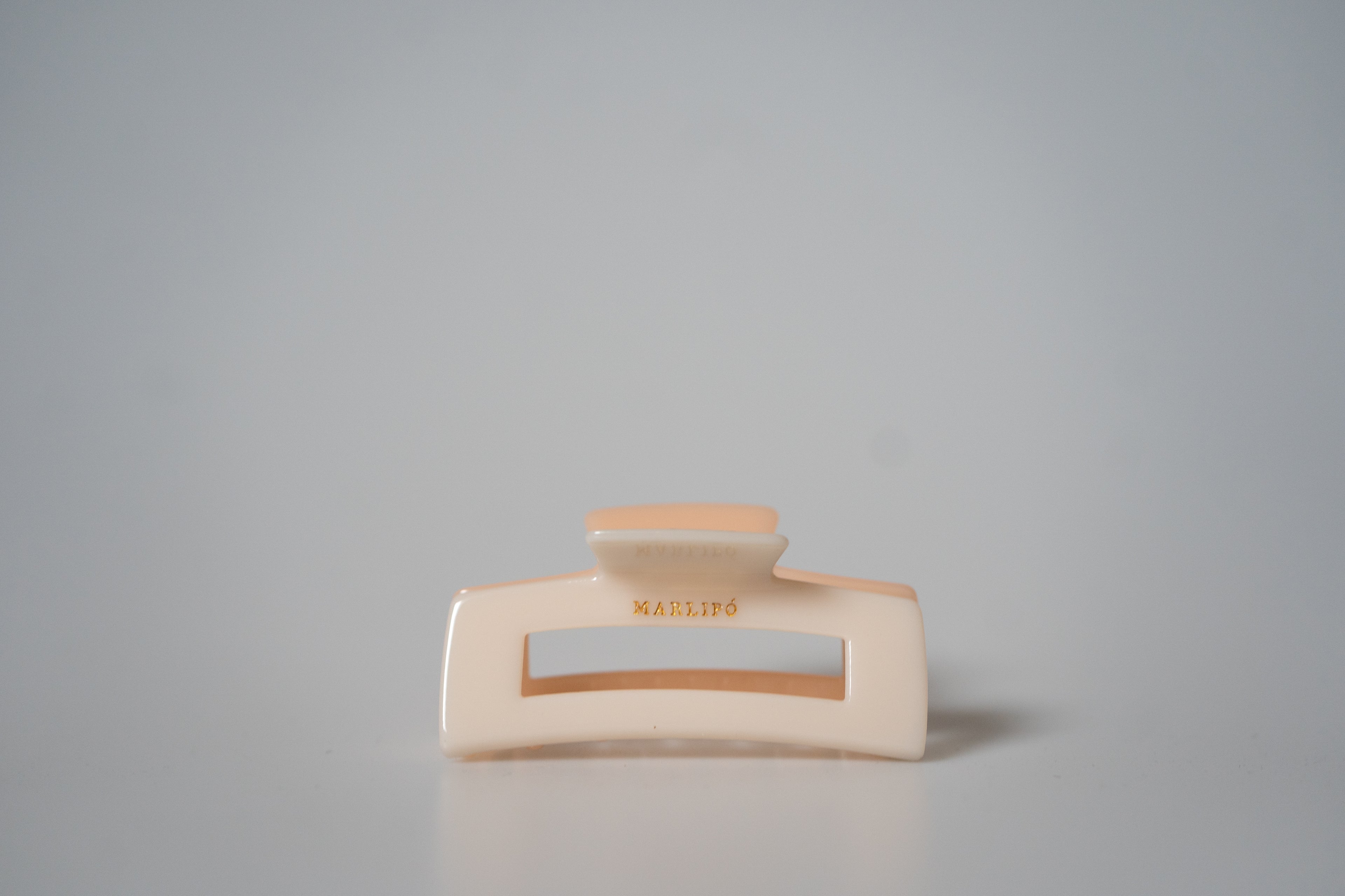 Alamea Große Haarklammer - Bi Color Peach