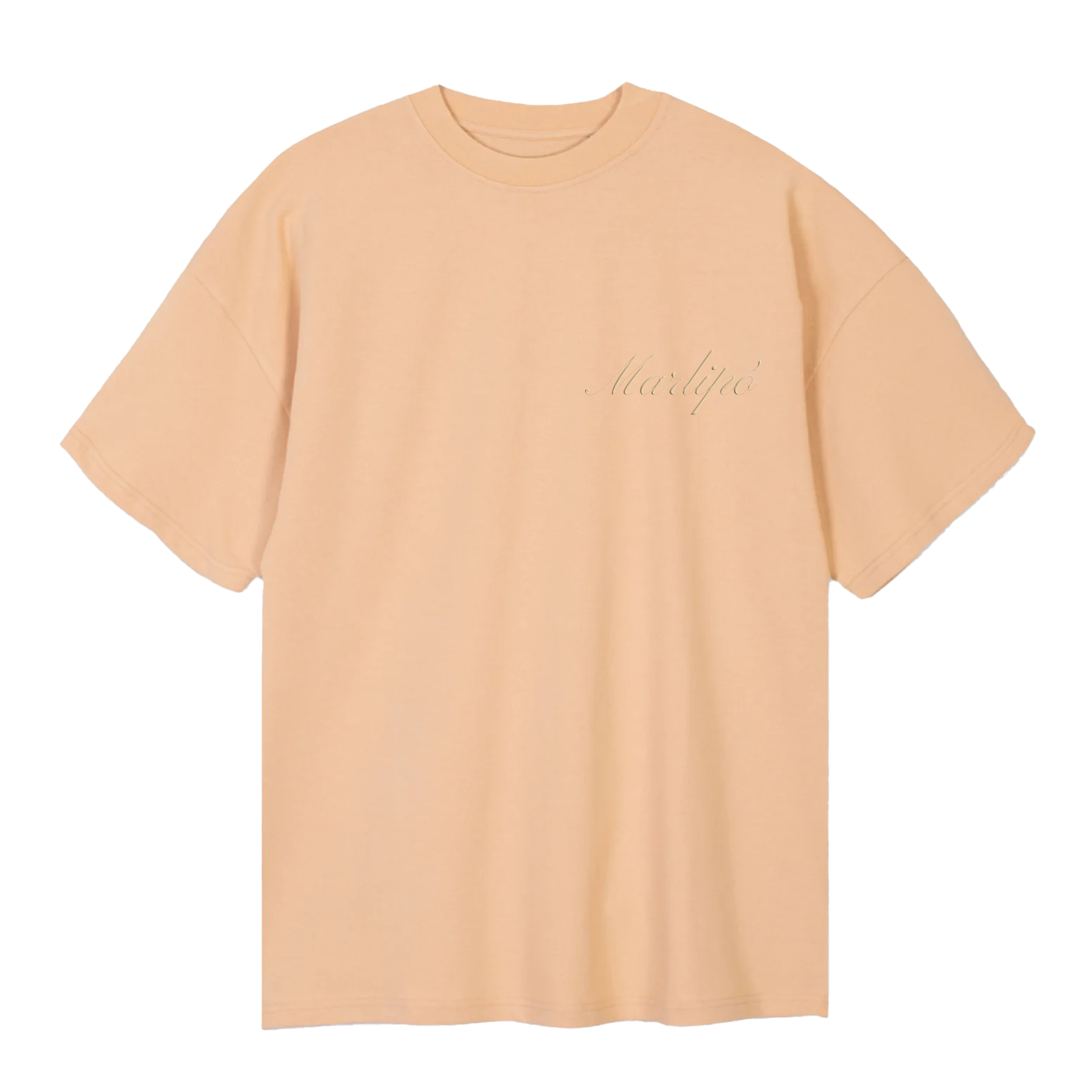 HEAVY OVERSIZE TEE - Beige