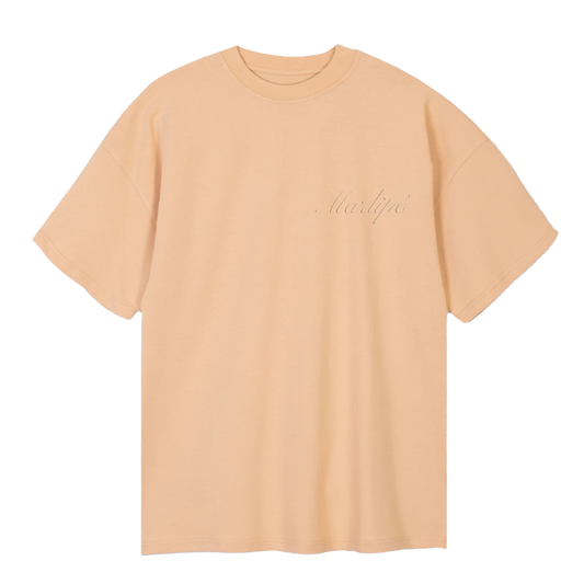 HEAVY OVERSIZE TEE - Beige