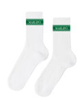 Crew Socks - Green Stripes
