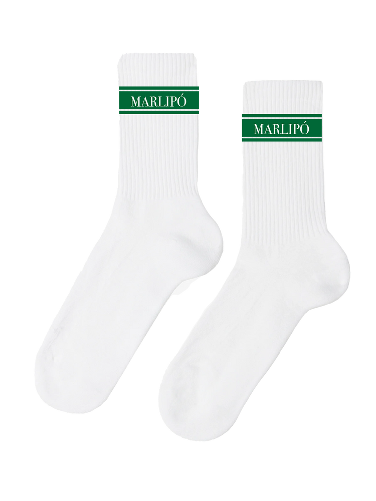 Crew Socks - Green Stripes