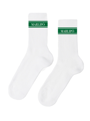 Crew Socks - Green Stripes