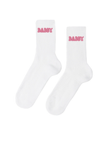 Crew Socks - Daddy Pink