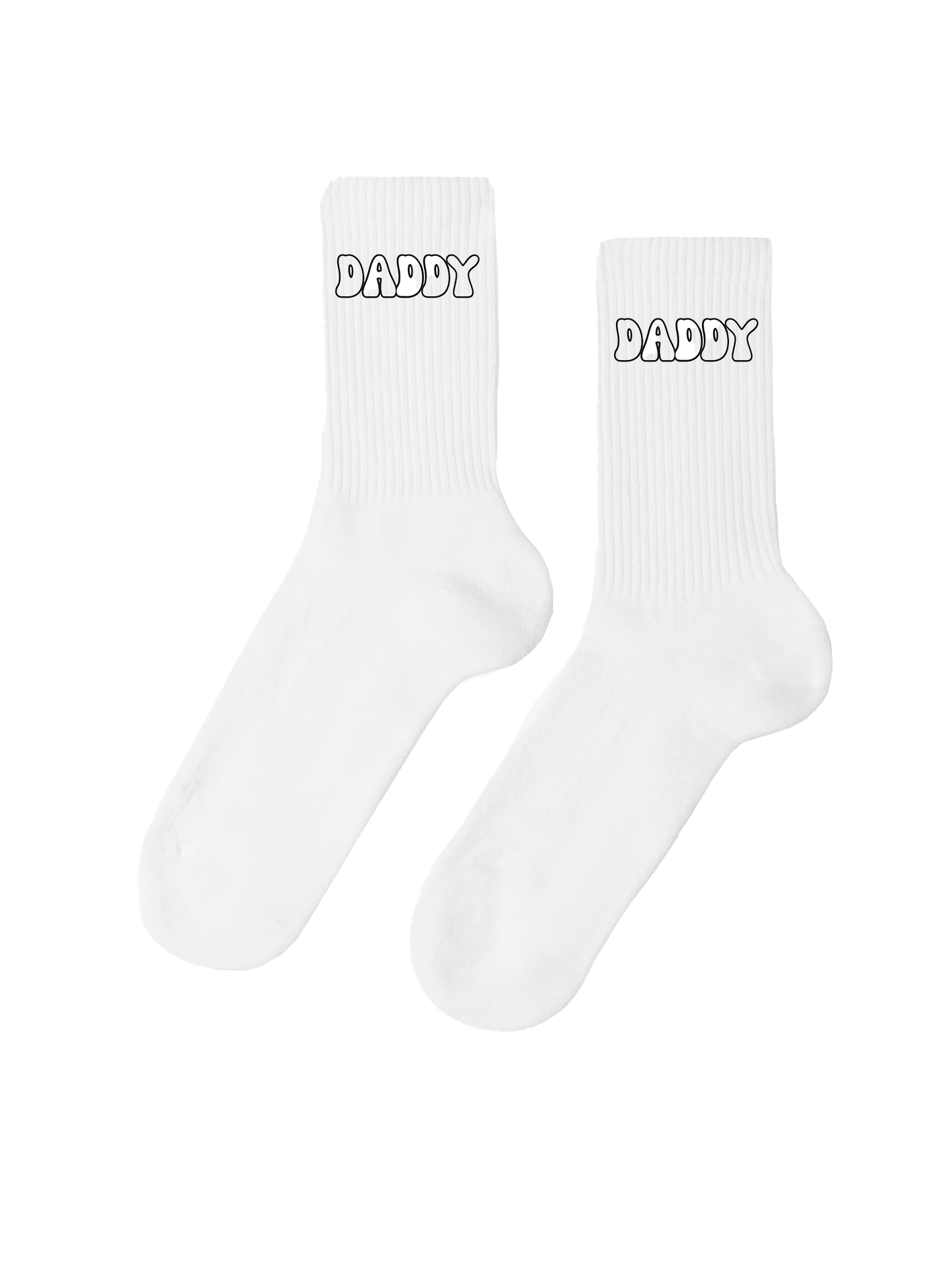 Crew Socks - Daddy Black