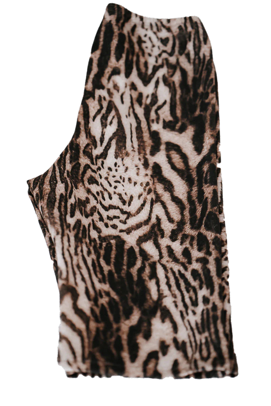 Biker Shorts - Leopard