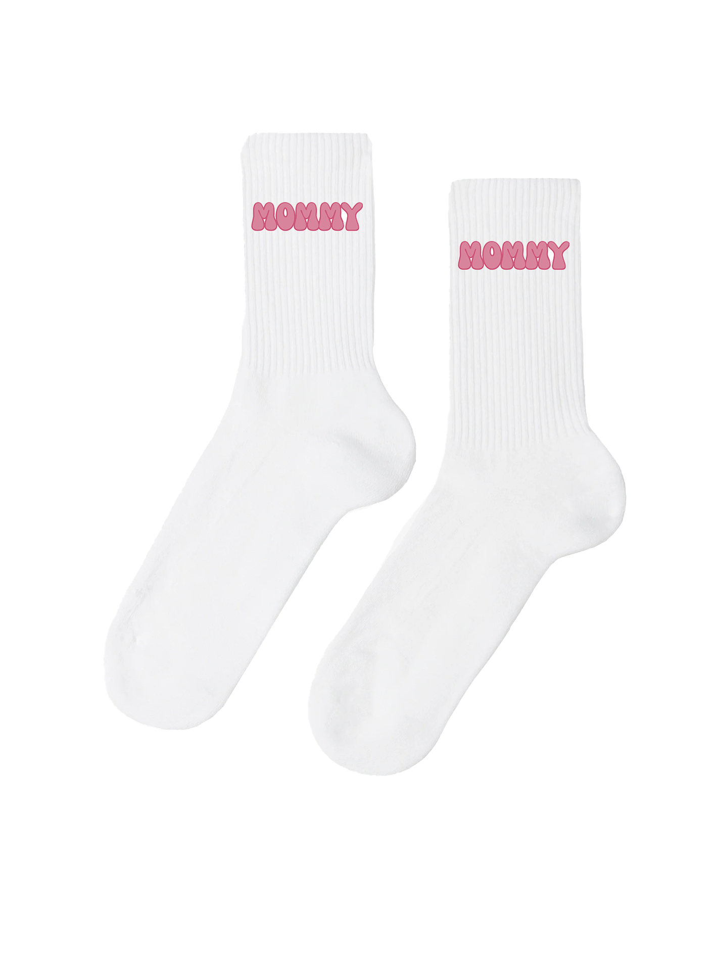 Crew Socks - Mommy Pink