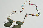 Brillen und Maskenkette - Boho