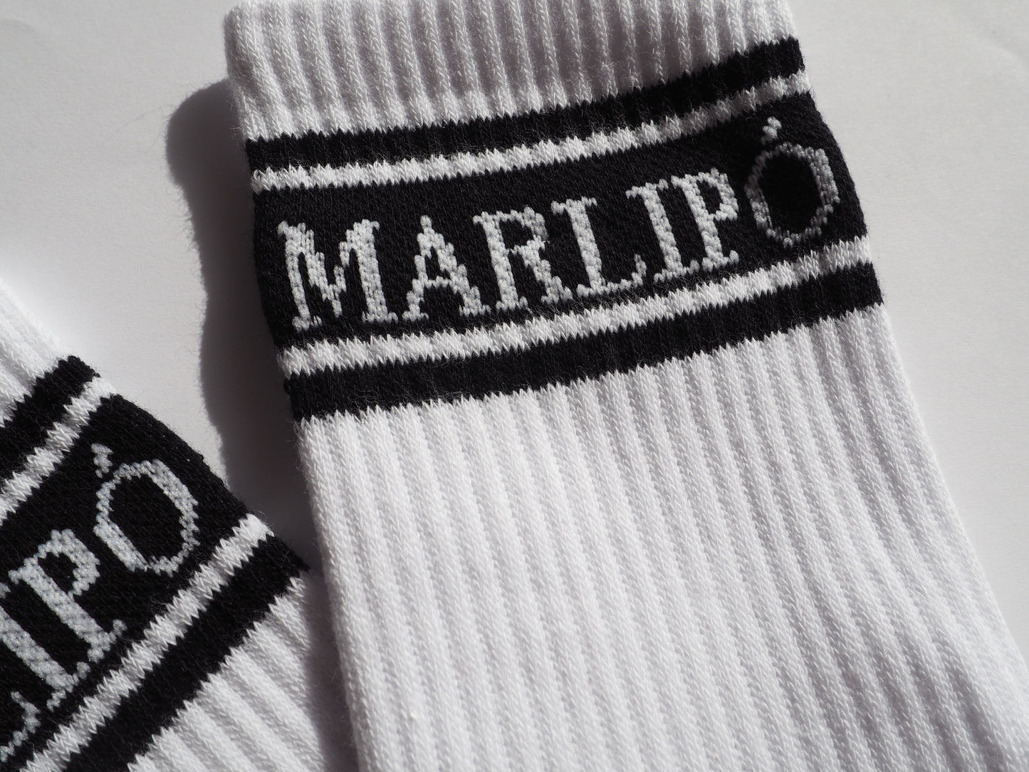 Crew Socks - Black Stripes