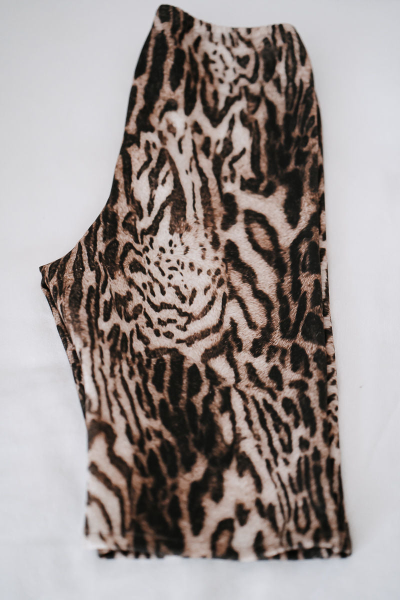 Biker Shorts - Leopard